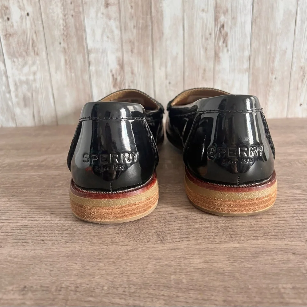 Sperry Topsiders Women’s Patent Leather Loafers Size 7.5 - Picture 4 of 6
